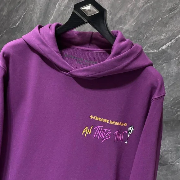 Chrome Hearts Marty Boy Purple Hoodie - Picture 8 of 8